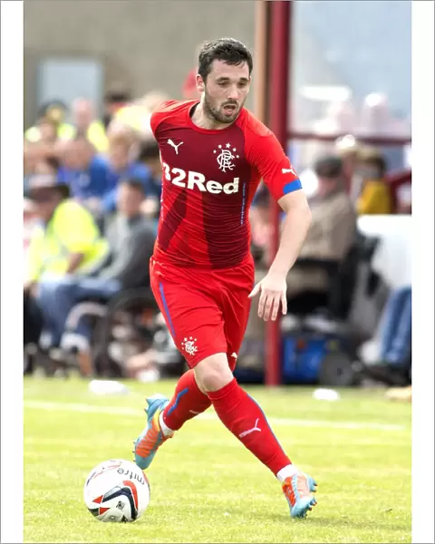 Rangers Nicky Clark Goes Head-to-Head with Brora Rangers in Pre-Season Clash at Dudgeon Park