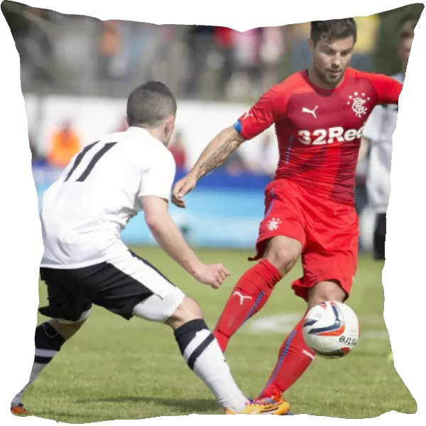 Rangers Richard Foster Faces Off Against Brora Rangers in Pre-Season Friendly at Dudgeon Park