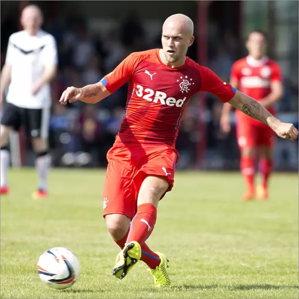 Nicky Law in Action: Rangers vs Brora Rangers - Pre-Season Friendly at Dudgeon Park