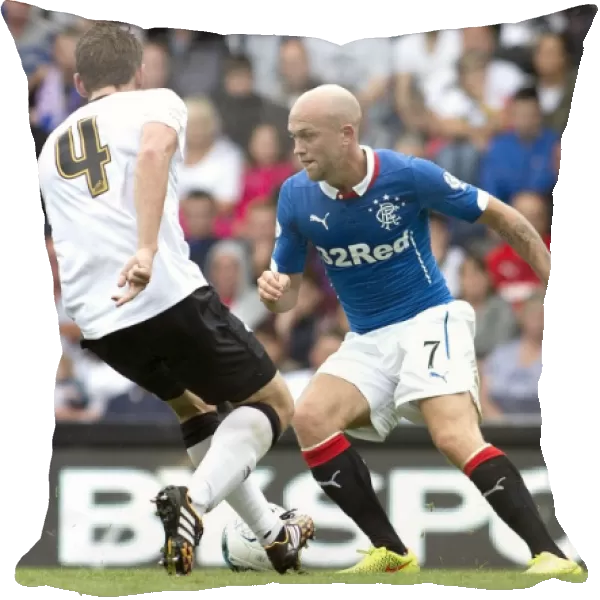 Rangers FC vs Derby County: Nicky Law's Thrilling Performance in the Friendly at iPro Stadium (Scottish Cup Winner 2003)