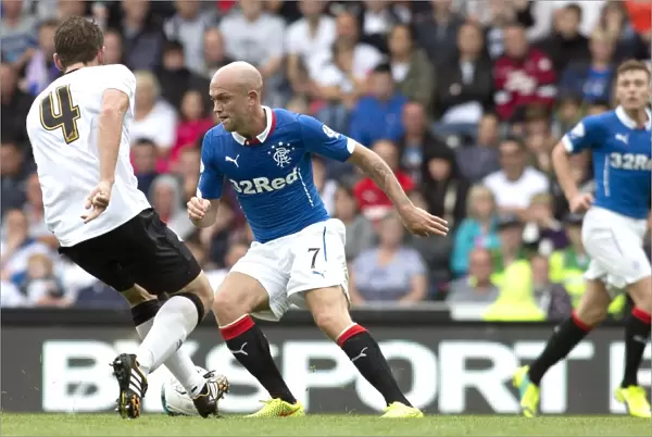 Rangers FC vs Derby County: Nicky Law's Thrilling Performance in the Friendly at iPro Stadium (Scottish Cup Winner 2003)