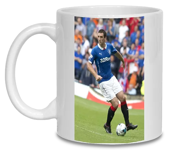Rangers Lee Wallace Celebrates Scottish Cup Victory at Derby County's iPro Stadium (2003)