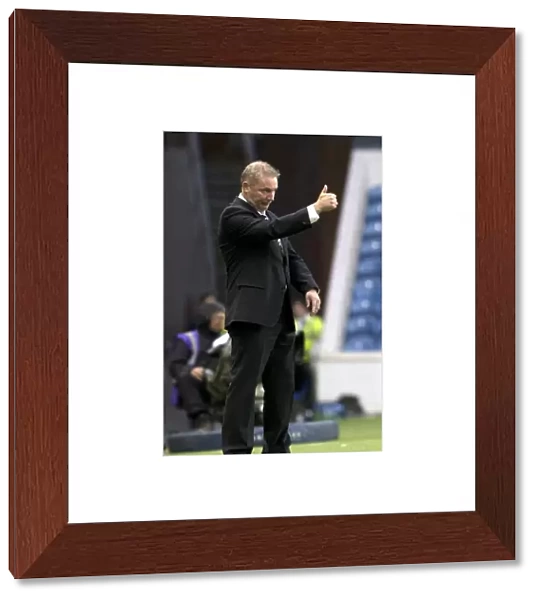 Ally McCoist Boosts Rangers FC Morale at Ibrox Stadium: Petrofac Training Cup (Scottish Cup Champions 2003)