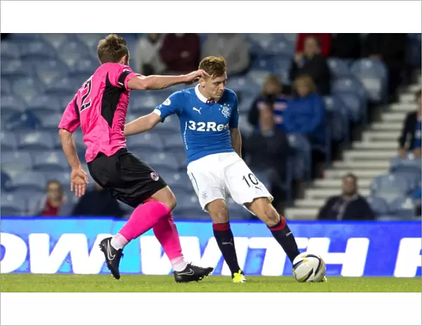 Rangers Lewis Macleod Scores Double in Petrofac Training Cup Second Round: Rangers vs Clyde at Ibrox Stadium