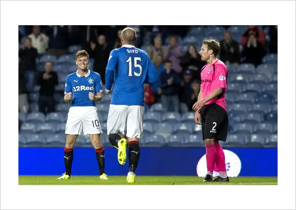 Rangers Lewis Macleod Scores Double: Petrofac Training Cup Second Round Triumph over Clyde at Ibrox Stadium