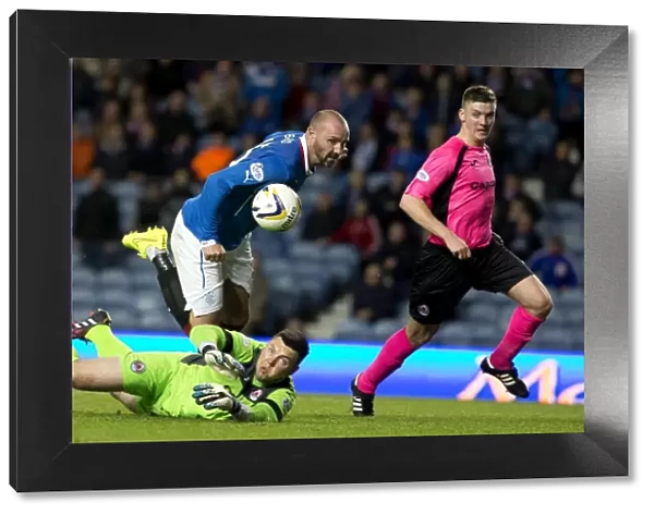 Rangers vs Clyde: Kris Boyd Denied by Jamie Barclay in Petrofac Training Cup Showdown at Ibrox Stadium