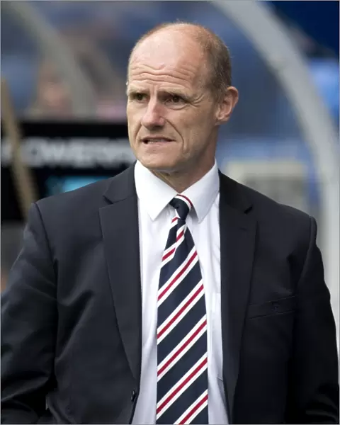 Gordon Durie at Ibrox Stadium: Rangers U20 Manager Faces Off Against Clyde in Petrofac Training Cup Clash