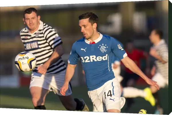 Battle for the Ball: Rangers vs. Queens Park - A Scottish League Cup Clash