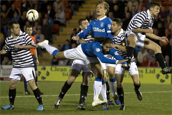 Bilel Mohsni Scores Dramatic Header for Rangers in Scottish League Cup Match vs. Queens Park Rangers
