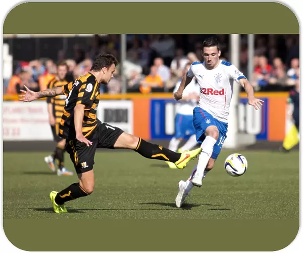 Clash at Recreation Park: A Battle for Supremacy - Rangers Nicky Clark vs Alloa Athletic's Kyle Benedictus (SPFL Championship)