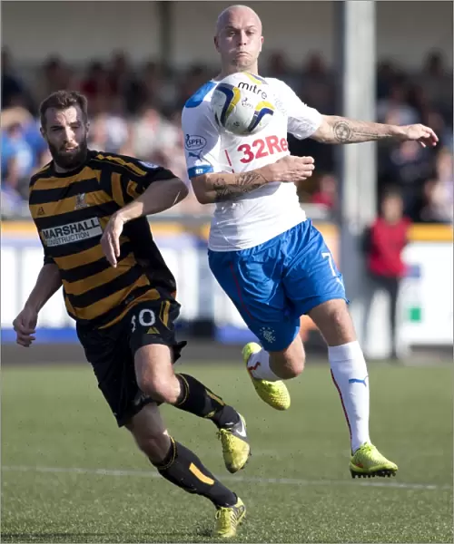 Rangers Nicky Law in Command: SPFL Championship Showdown vs Alloa Athletic at Recreation Park