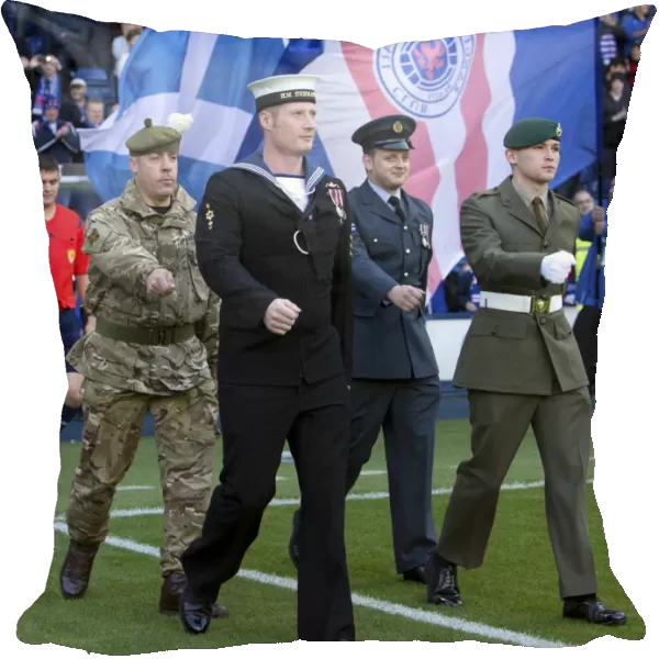Rangers Football Club: Armed Forces Salute - SPFL Championship: Rangers vs Raith Rovers - Ibrox Stadium (2003 Scottish Cup Winning Team Parade)