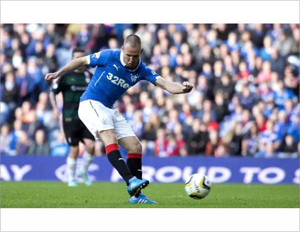 Thrilling Third Goal: Rangers Kenny Miller Secures Scottish Cup Victory at Ibrox Stadium (2003)