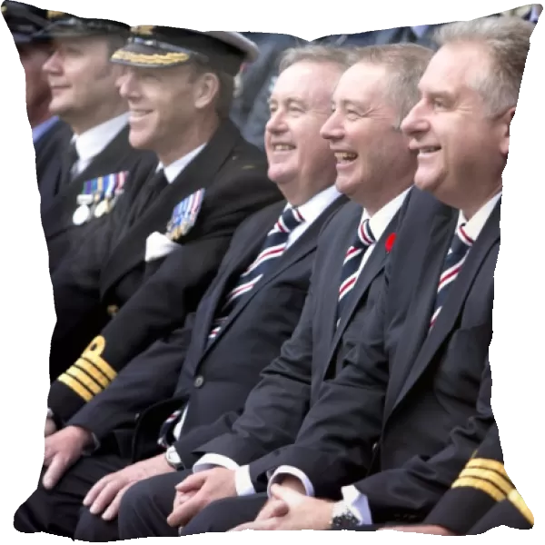 Rangers Football Club: Saluting the Armed Forces with Ally McCoist, David Somers, and Graeme Wallace (Scottish Cup Champions 2003)