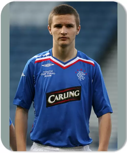 Rangers vs Celtic: Jamie Ness in Action - Youth Cup Final at Hampden Park (2008)