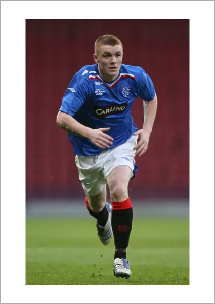 Rangers John Fleck: Triumphing at the 2008 Youth Cup Final against Celtic at Hampden Park