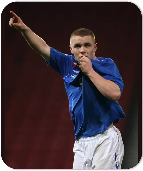 John Fleck's Euphoric Moment: Rangers Youth Cup Final Triumph at Hampden Park (2008 vs Celtic)