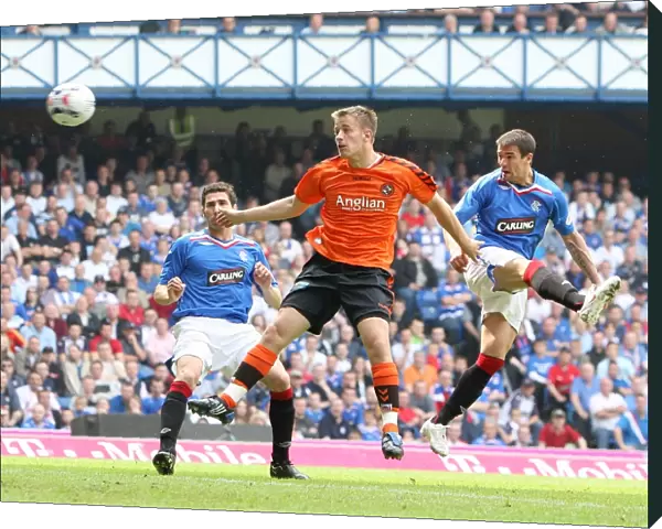 Nacho Novo Scores the Game-Changing Goal: Rangers 3-1 Dundee United (Clydesdale Bank Premier League, Ibrox)