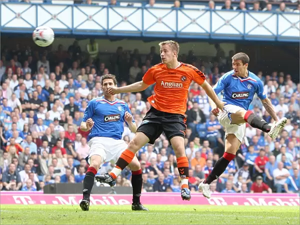 Nacho Novo Scores the Game-Changing Goal: Rangers 3-1 Dundee United (Clydesdale Bank Premier League, Ibrox)