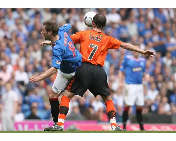 Intense Rivalry: Thomson vs. Kerr - Rangers Triumph over Dundee United (3-1)