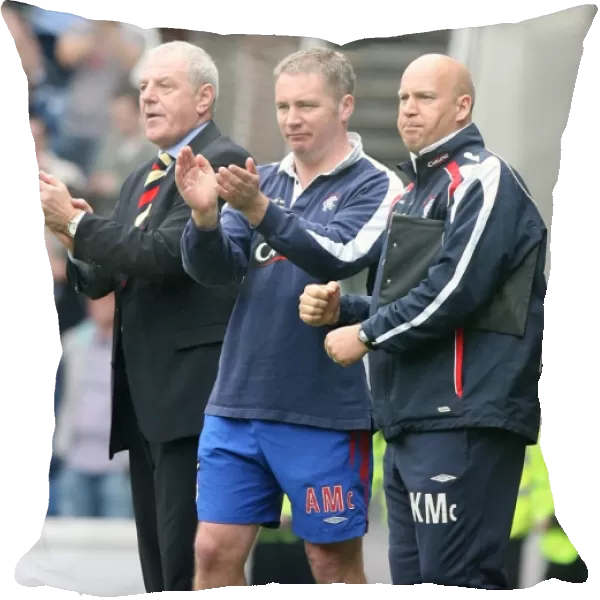 Rangers Triumph: Walter Smith, McCoist, and McDowall's Leadership Secures 3-1 Victory over Dundee United (Clydesdale Bank Premier League)