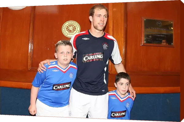 Rangers Mascot Triumphs: Celebrating a Clydesdale Bank Premier League Victory over Dundee United (3-1)