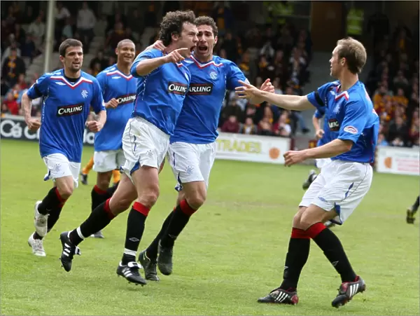 Christian Dailly's Thrilling Goal: A Moment of Glory for Rangers (1-1 v Motherwell)