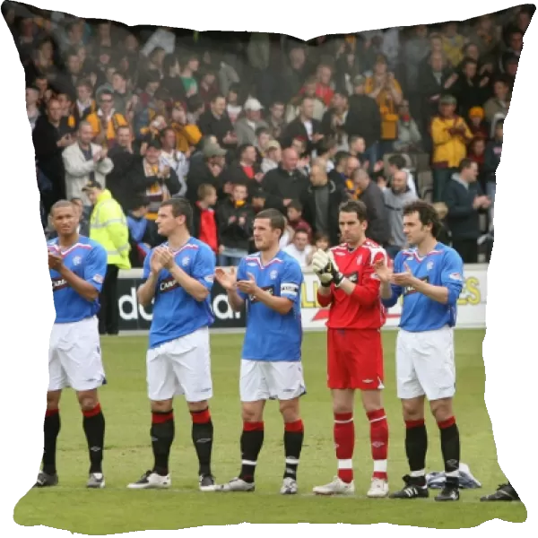 Moments of Respect: A Tribute to Tommy Burns - Rangers and Motherwell Honor Him During 1-1 Clydesdale Bank Premier League Match