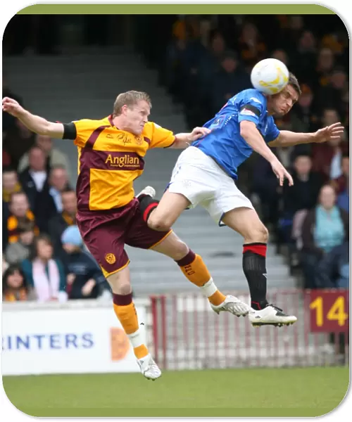 Lee McCulloch Clash: 1-1 Draw at Fir Park - Motherwell vs Rangers, Clydesdale Bank Premier League