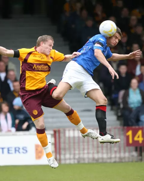 Lee McCulloch Clash: 1-1 Draw at Fir Park - Motherwell vs Rangers, Clydesdale Bank Premier League