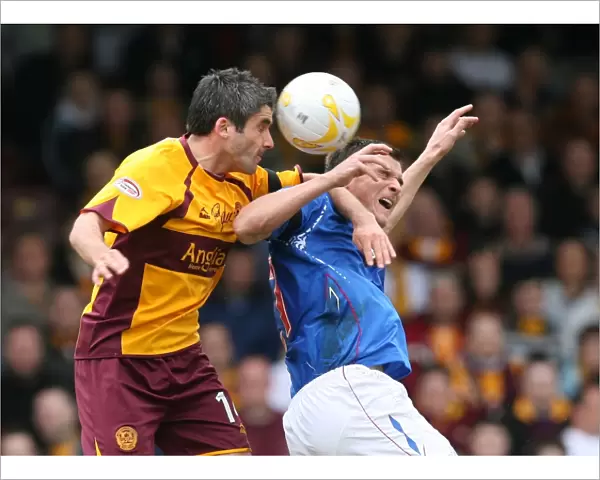 Battle of the Midfield Maestros: Lee McCulloch (Rangers) vs Keith Lasley (Motherwell) - A Clydesdale Bank Premier League Rivalry (1-1)