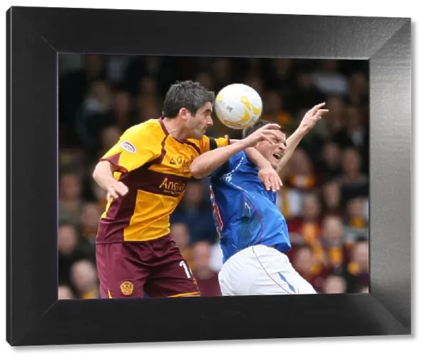 Battle of the Midfield Maestros: Lee McCulloch (Rangers) vs Keith Lasley (Motherwell) - A Clydesdale Bank Premier League Rivalry (1-1)