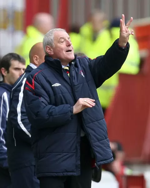 Dramatic 1-1 Draw: Walter Smith at Fir Park - Motherwell vs Rangers, Clydesdale Bank Premier League