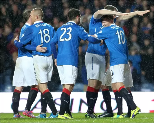 Macleod and Daly: Unforgettable Moment of Triumph - Rangers Football Club's Scottish Championship Win