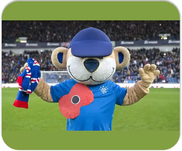 Broxi Bear's Poppy Victory: Rangers Football Club Wins Scottish Championship and Scottish Cup (2003)