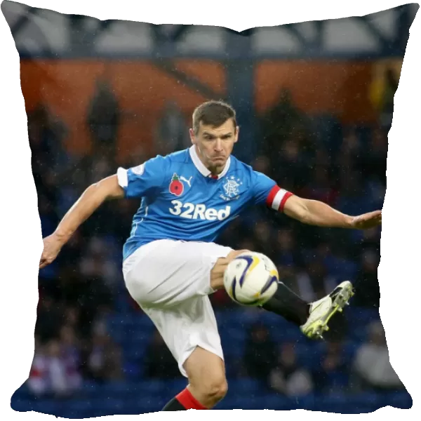 Lee McCulloch: Scottish Cup Champion Captain Leads Rangers at Ibrox Stadium Against Falkirk in the Scottish Championship