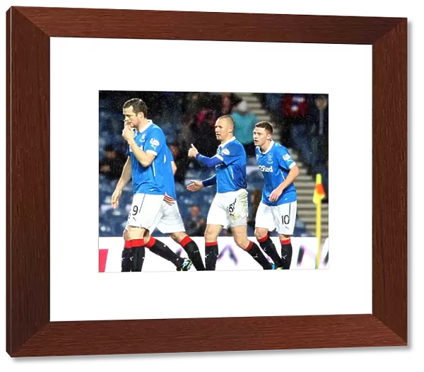 Rangers Kenny Miller: The Moment of Triumph - Championship-Winning Goal at Ibrox Stadium (2014)