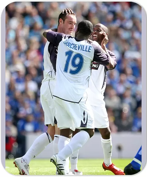 Rangers Football Club: Kris Boyd's Historic Goal in Scottish Cup Final Victory over Queen of the South (2008)