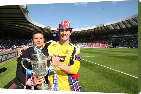 Rangers Football Club: Novo and Cuellar's Triumphant Scottish Cup Victory (2008)