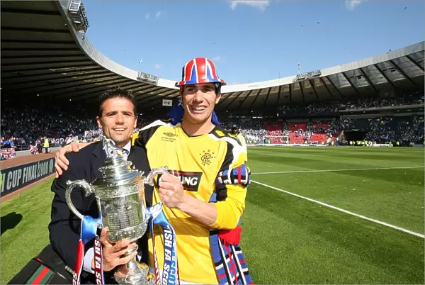 Rangers Football Club: Novo and Cuellar's Triumphant Scottish Cup Victory (2008)