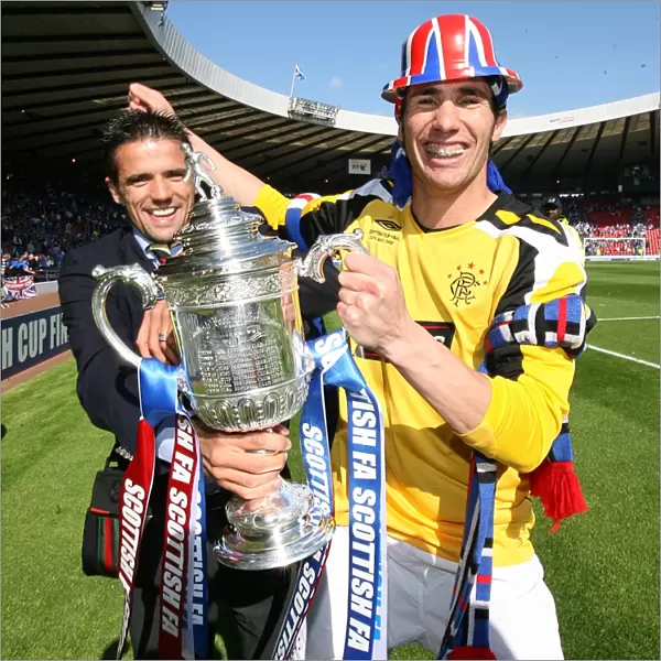Rangers Football Club: Novo and Cuellar's Triumph - Scottish Cup Victory in 2008