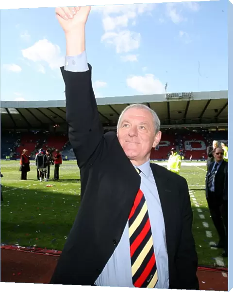 Rangers Football Club: Walter Smith's Team Triumphs in the Scottish Cup Final (2008)