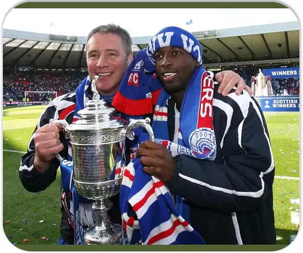 Rangers Football Club: McCoist and Beasley's Scottish Cup Victory (2008) - Triumphant Champions