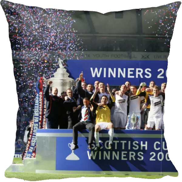Rangers Football Club: 2008 Scottish Cup Champions - Triumphant Team Celebration at Hampden (Scottish Cup Final: Rangers vs Queen of the South)