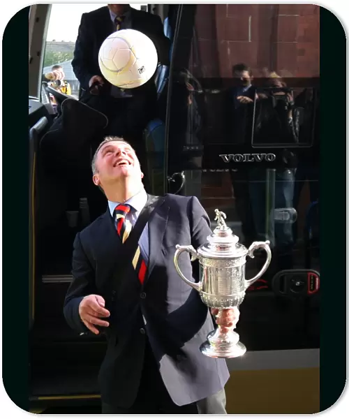 Ally McCoist and Rangers: 2008 Scottish Cup Victory at Ibrox - Triumph over Queen of the South