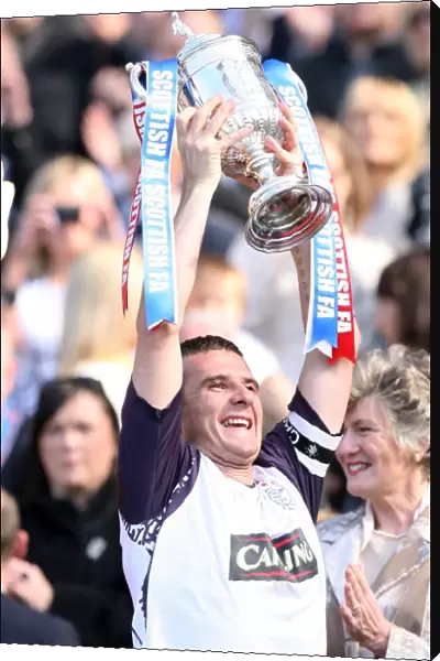 Barry Ferguson Leads Rangers to Scottish Cup Victory Over Queen of the South (2008)