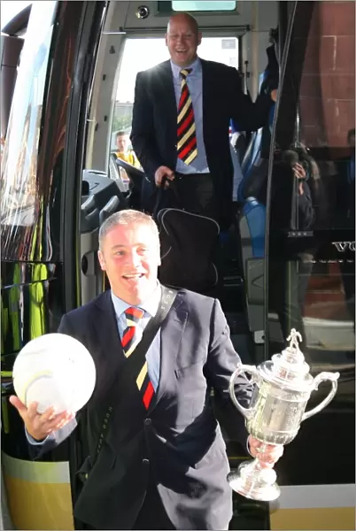 Rangers Football Club: McDowall and McCoist Celebrate Scottish Cup Victory (2008)