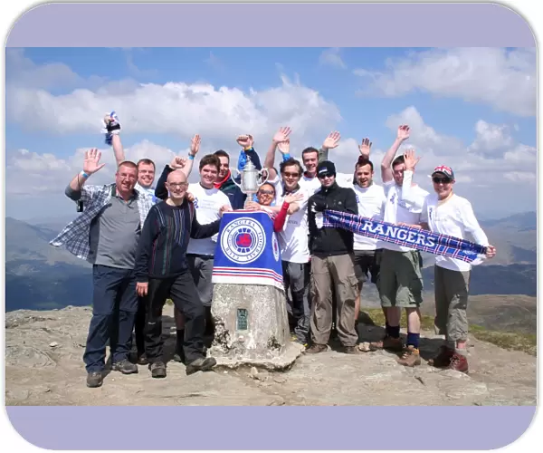 A Sea of Blue: Rangers Football Club Unites for Charity at the Ben Lomond Challenge 2008