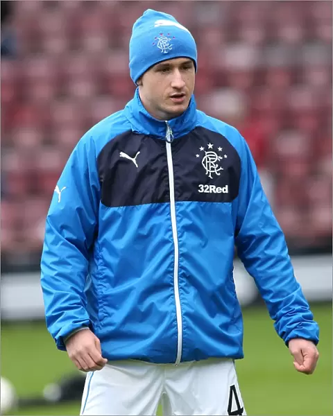 SPFL Championship Showdown at Tynecastle Stadium: Fraser Aird's Emotional Return to Glory with Rangers against Heart of Midlothian