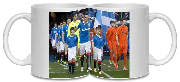 Rangers vs Kilmarnock: A Scottish Cup Battle at Ibrox with Lee McCulloch and the Scottish Cup Mascots